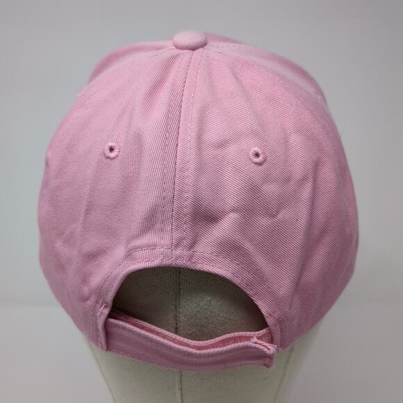 Women For Trump Strapback Hat Pink One Size Adjustable Embroidered - Picture 5 of 7